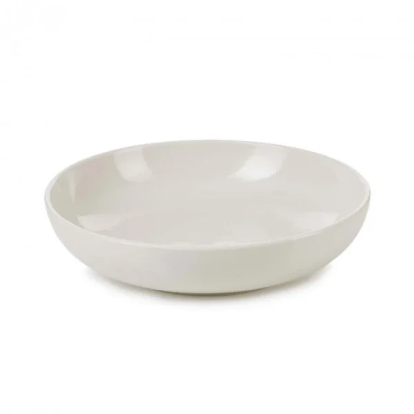 outlet soldes Grosses soldes ⭐ Assiette Creuse Porcelaine Ivoire 17 cm Adélie Revol ⌛ 1