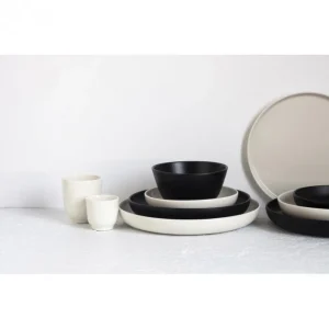 shopping pas cher Remise 🤩 Assiette Creuse Porcelaine Noire 17 cm Adélie Revol 💯 13