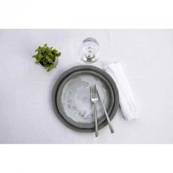 Coupon 😍 Assiette en Céramique Blanc Arctique 23,5 cm No.W Revol ⌛ site pas cher 5