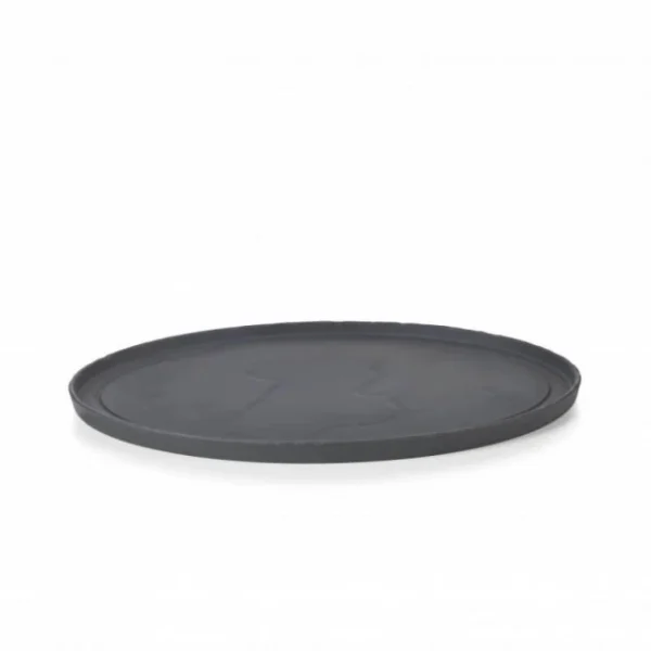 livraison la plus rapide Top 10 😍 Assiette Ovale Ardoise 35 cm Basalt Revol 🎁 3