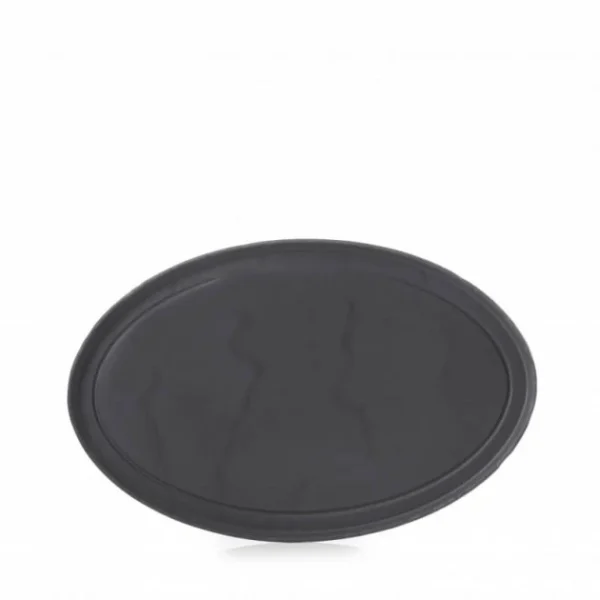 livraison la plus rapide Top 10 😍 Assiette Ovale Ardoise 35 cm Basalt Revol 🎁 1