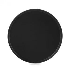 Budget ❤️ Assiette Plate Porcelaine Noire 22 cm Adélie Revol ⌛ garantis authentique 9