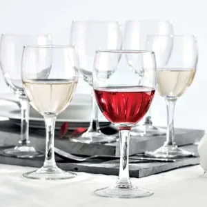 marque pas cher Vicrila Boîte De 12 Verres à Pied Trempés 19 Cl Transparent 6