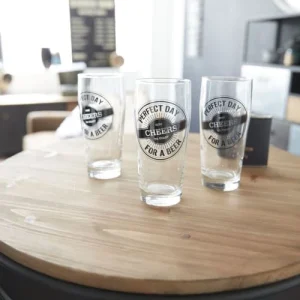 Maisons Du Monde Chope à Bière En Verre – Lot De 6 authentiques 10