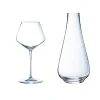 Cristal D’Arques Ensemble 6 Verres à Pied 47cl Et Carafe en promotion 5