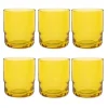 Maisons Du Monde Gobelet En Verre Jaune – Lot De 6 en ligne vente 8