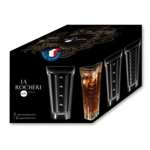 La Rochère Long Drink En Verre Transparent-l’unité à prix réduits 15