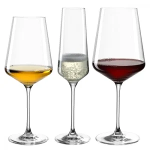 Livraison Standard/Rapide Leonardo Lot De 12 Verres à Vin Et Champagne En Verre Transparent 10