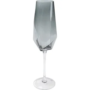 site pas cher Kare Design Lot De 4 – Flûte à Champagne En Verre Fumé 11