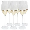 Kare Design Lot De 6 – Flûtes à Champagne En Verre Fond Doré jusqu'à 11