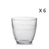 Duralex Lot De 6 – Verre à Eau 16 Cl En Verre Trempé Résistant Transparent destockage 16