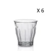 achetez Duralex Lot De 6 – Verre à Eau 20 Cl En Verre Trempé Résistant Transparent 8