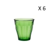 acheter Duralex Lot De 6 – Verre à Eau 25 Cl En Verre Trempé Résistant Teinté Vert 8