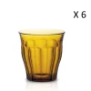 Duralex Lot De 6 – Verre à Eau 31 Cl En Verre Trempé Résistant Teinté Vermeil à prix d'occasion 7