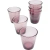 pas cher marque Kare Design Lot De 6 – Verre à Eau En Verre Rose à Bulles 10