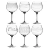 Leonardo Lot De 6 Verres à Bourgogne Gravés 630ml Verre Transparent qualité d’originales 5