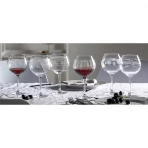 Leonardo Lot De 6 Verres à Bourgogne Gravés 630ml Verre Transparent qualité d’originales 10