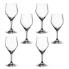 Leonardo Lot De 6 Verres à Eau Sur Pied 330ml Verre Transparent se précipiter pour acheter 13