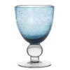 Paiement sécurisé Table Passion Lot De 6 Verres à Pied Artisan Bullé 28 Cl Bleu 17