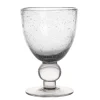 Table Passion Lot De 6 Verres à Pied Artisan Bullé 28 Cl Transparent Nouveau 5