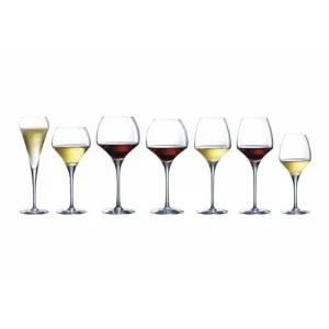 Chef & Sommelier Lot De 6 Verres à Pied Open Up 40 Cl En Kwarx Transparent design à la mode 12