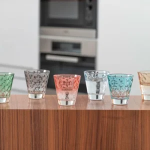 magasins pour Leonardo Lot De 6 Verres Colorés 215ml Verre Multicolore 7