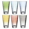 De Qualité Leonardo Lot De 6 Verres Colorés 300ml Multicolore 20