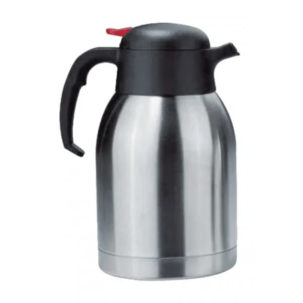 Vente flash 👍 Pichet Isotherme Inox Bouton Poussoir 1,2 L 💯 marques de renommée 1