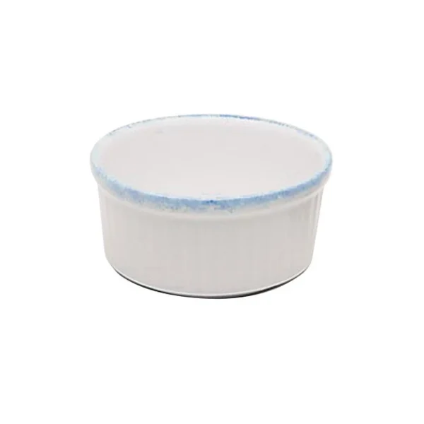 qualité d’originales Coupon 😀 Ramequin 8,5 cm Porcelaine Blanche granitée ⭐ 1