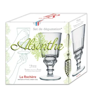 La Rochère Set De 2 Verres De Dégustation Absinthe 30 Cl Transparent des prix incroyables 6