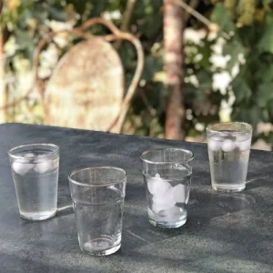 Maison Tilleul Set De 4 Verres Beldi Transparent magasin paris 9