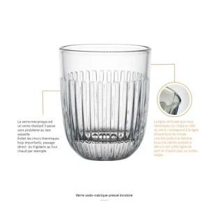 La Rochère Verre à Eau En Verre Transparent – Lot De 6 luxe soldes 13