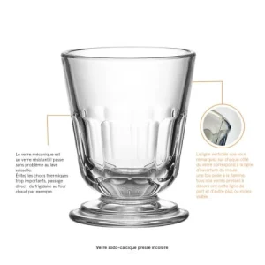 mode La Rochère Verre à Eau En Verre Transparent – Lot De 6 13