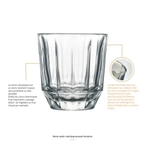 La Rochère Verre à Eau En Verre Transparent – Lot De 6 bas prix 13