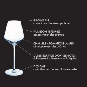 Couzon Verre à Pied 29cl – Lot De 4 soldes pas cher 9