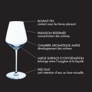 Couzon Verre à Pied 38cl – Lot De 4 grande promotion 9