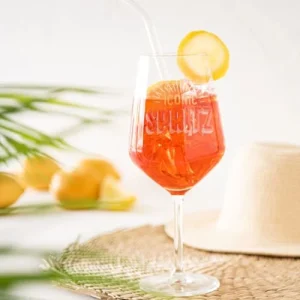 acheter Maisons Du Monde Verre à Spritz En Verre Imprimé Orange – Lot De 6 15