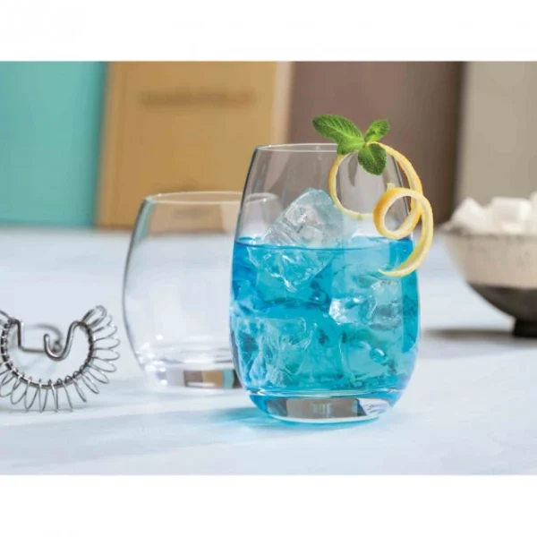 france Sortie 🥰 Verre Cocktail 46 cl (x6) Luigi Bormioli AMETISTA 🛒 3