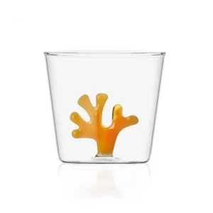 magasin pour Ichendorf Verre Tumbler Corail Jaune 18