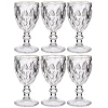 magasin paris Wadiga Verres à Eau En Verre Bordure Dorée 25,4cl – Lot De 6 8