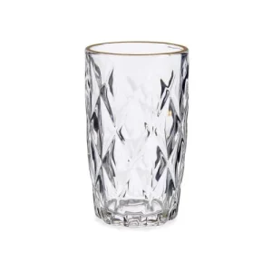 grande surprise Wadiga Verres à Eau En Verre Transparent Et Bordure Dorée 34cl – Lot De 6 6