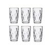 grande surprise Wadiga Verres à Eau En Verre Transparent Et Bordure Dorée 34cl – Lot De 6 17